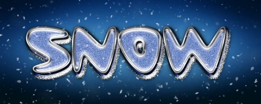 冰天雪地mockups字母ps样机模版