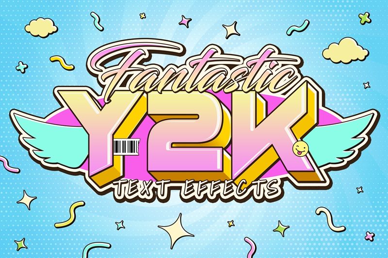 Y2K女孩专属PS样机模板