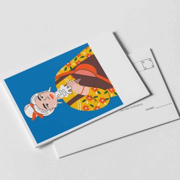 明信片、信件、邮票、卡片、名片VI效果样机