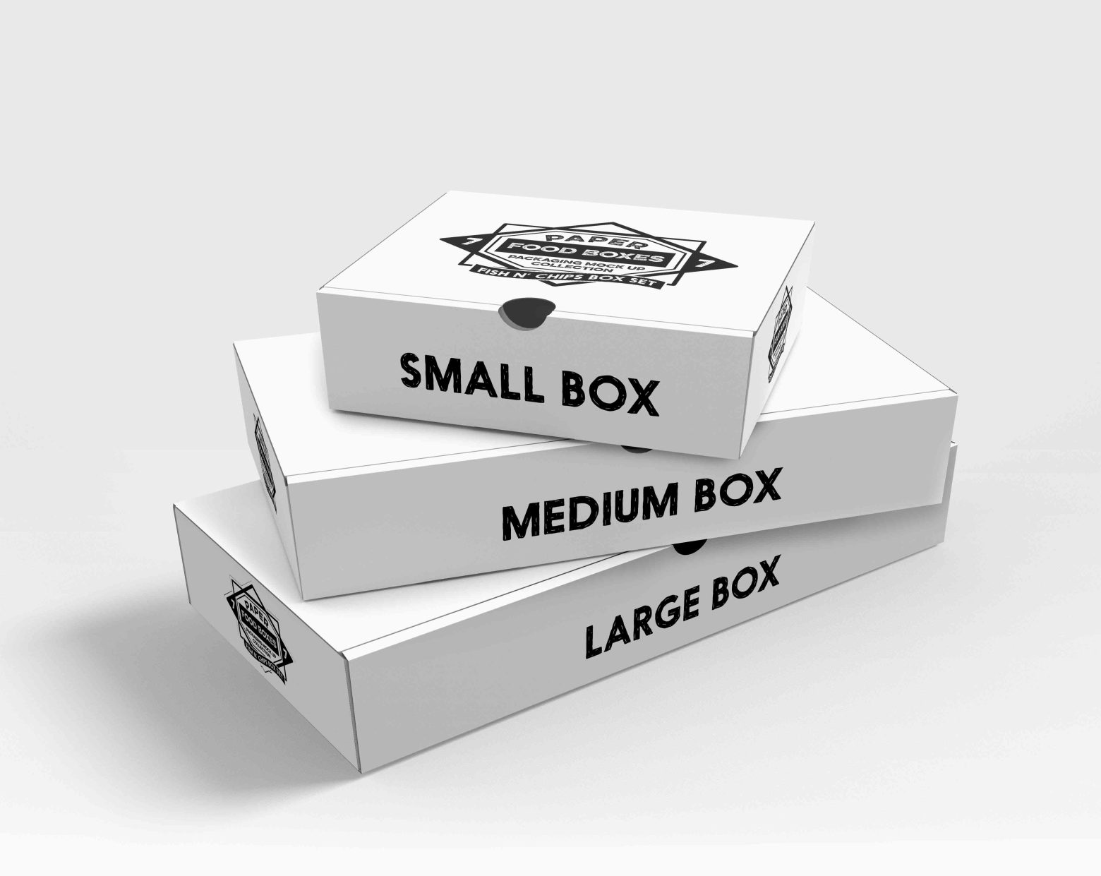 扣盖盒效果图ps样机素材