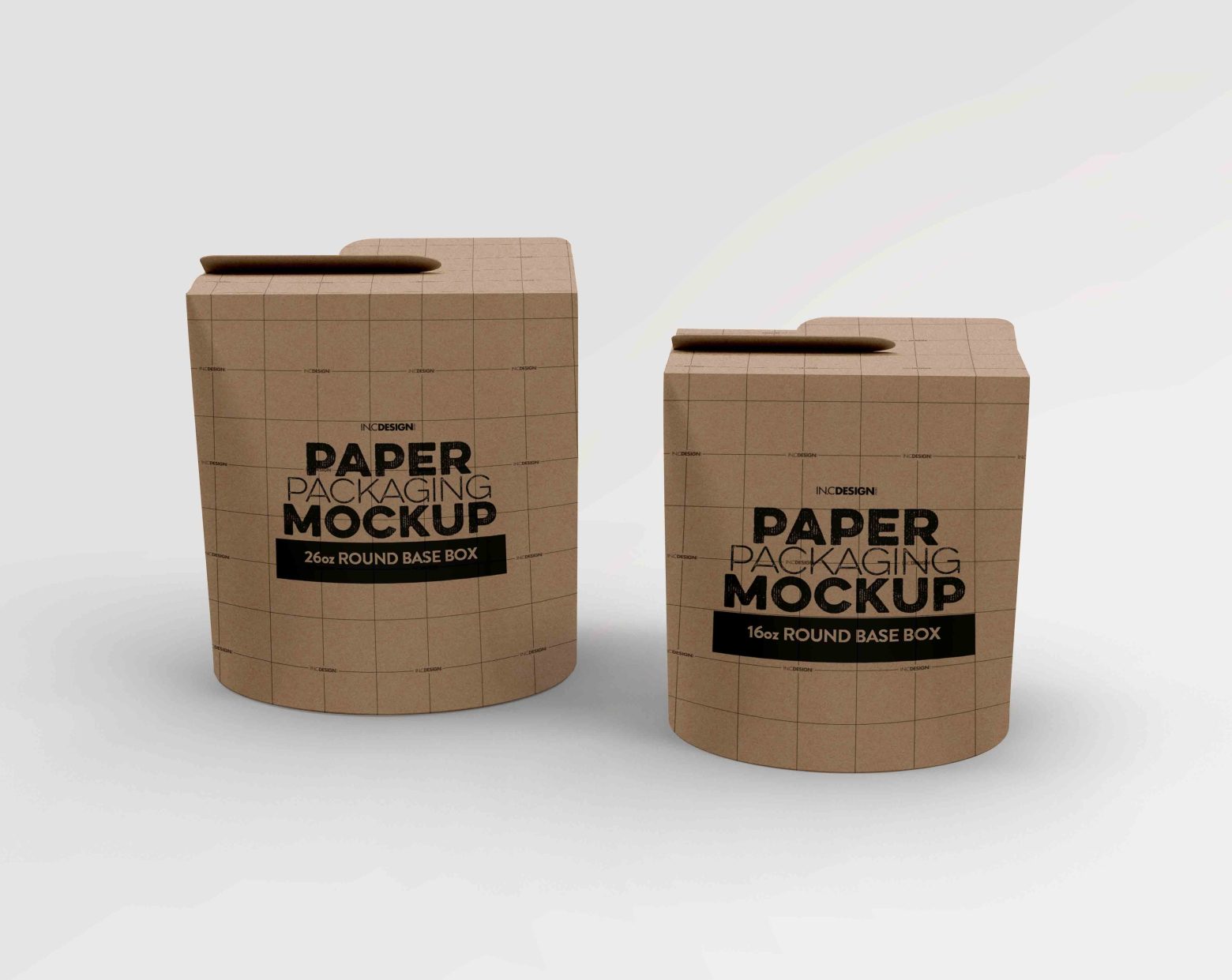 烘焙油炸产品包装设计ps样机