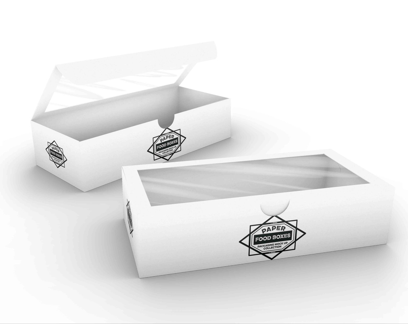 翻盖包装盒设计psd贴图模型