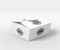 方形包装盒展开图效果ps样机