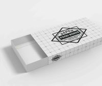 抽屉盒包装设计ps样机