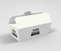 炸鸡包装盒设计ps样机