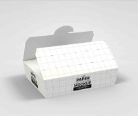 炸鸡包装盒设计ps样机模型素材