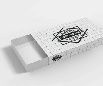 抽屉盒包装设计ps样机