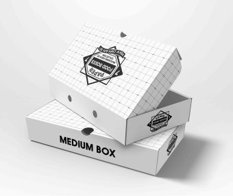 翻盖盒包装设计ps样机效果