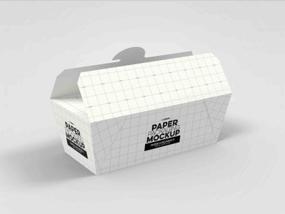 炸鸡包装盒设计ps样机