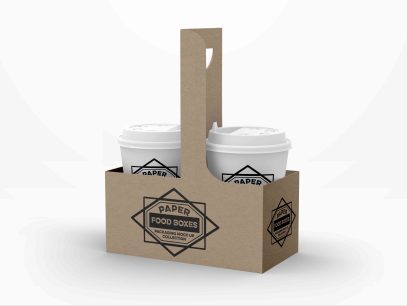 豆浆直饮杯手提包装ps样机