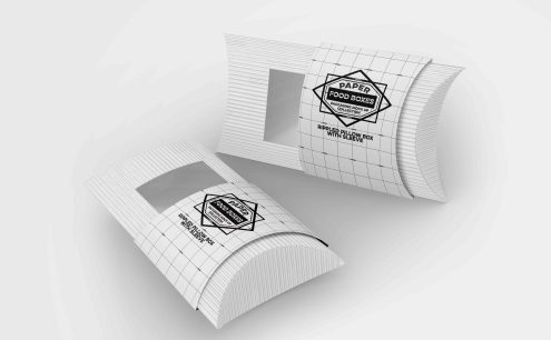 红豆派外包装logo贴图样机