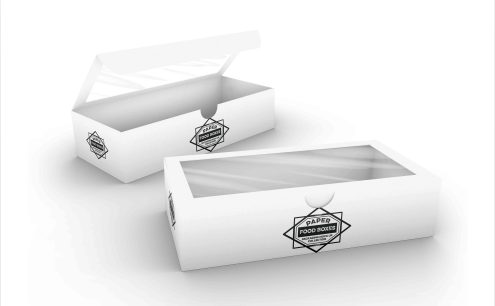 翻盖包装盒设计psd贴图模型