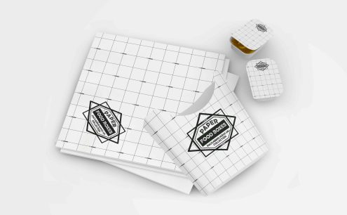 薯条番茄酱包装设计场景ps样机