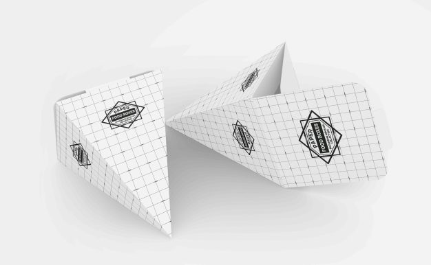 锥形食品包装盒ps贴图素材