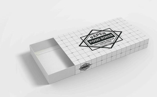 抽屉盒包装设计ps样机