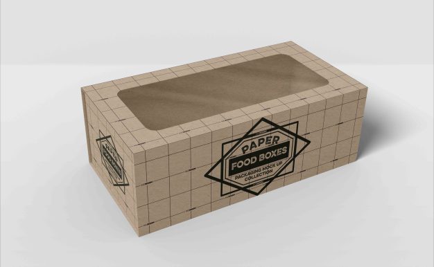 烘焙包装设计psd样机模型