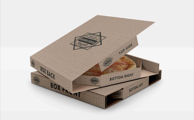烘焙面板包装盒设计ps样机