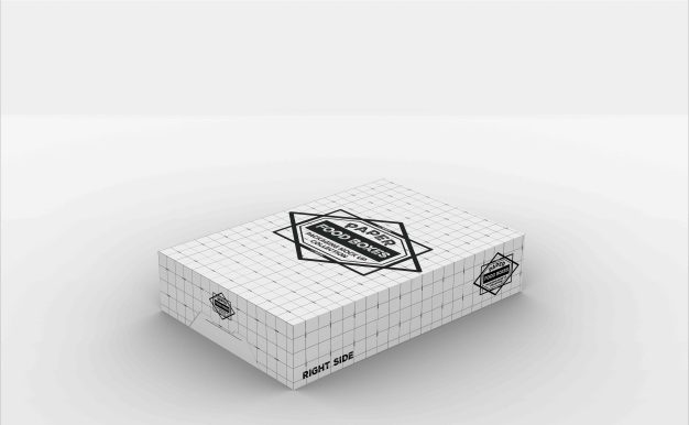 礼品盒包装设计ps样机模型