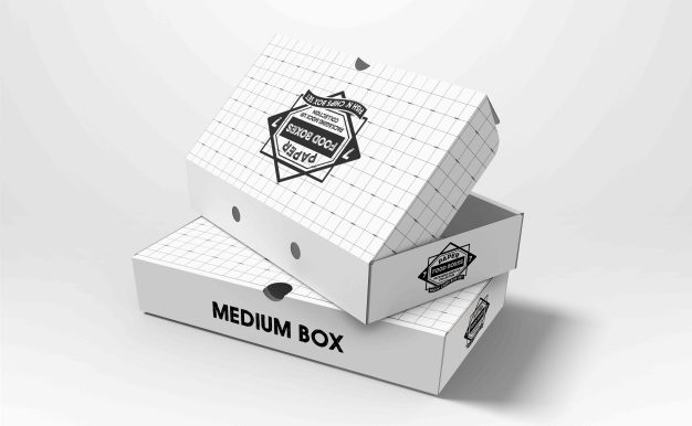 翻盖盒包装设计ps样机效果