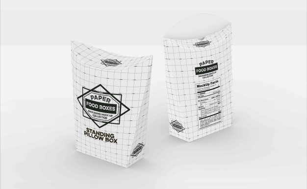 薯条包装设计效果图ps样机