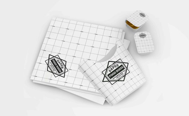 薯条番茄酱包装设计场景ps样机