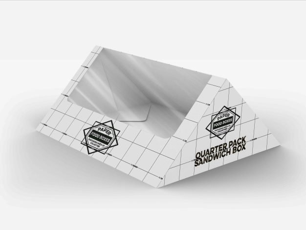 三角形开窗盒设计ps样机