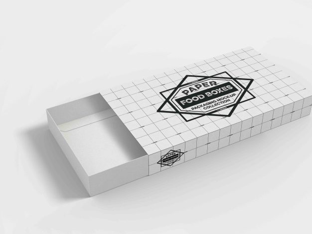 抽屉盒包装设计ps样机