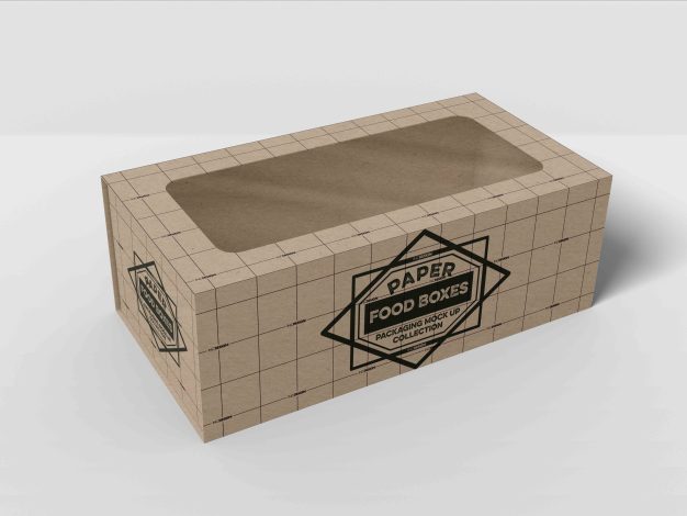 烘焙包装设计psd样机模型