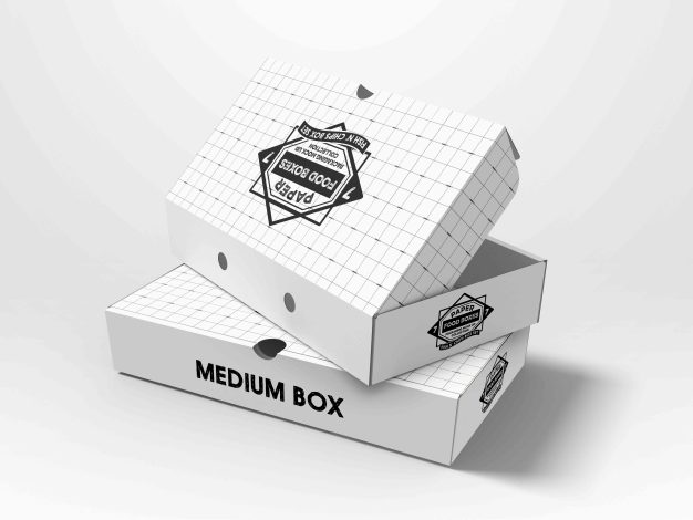 翻盖盒包装设计ps样机效果